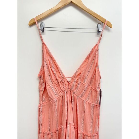Isabella Rose‎ Dress Size Large Salmon Color Jubille Summer Wear NWT - Picture 3 of 12